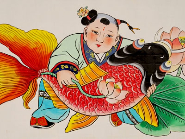 东北菜馆墙体装饰
